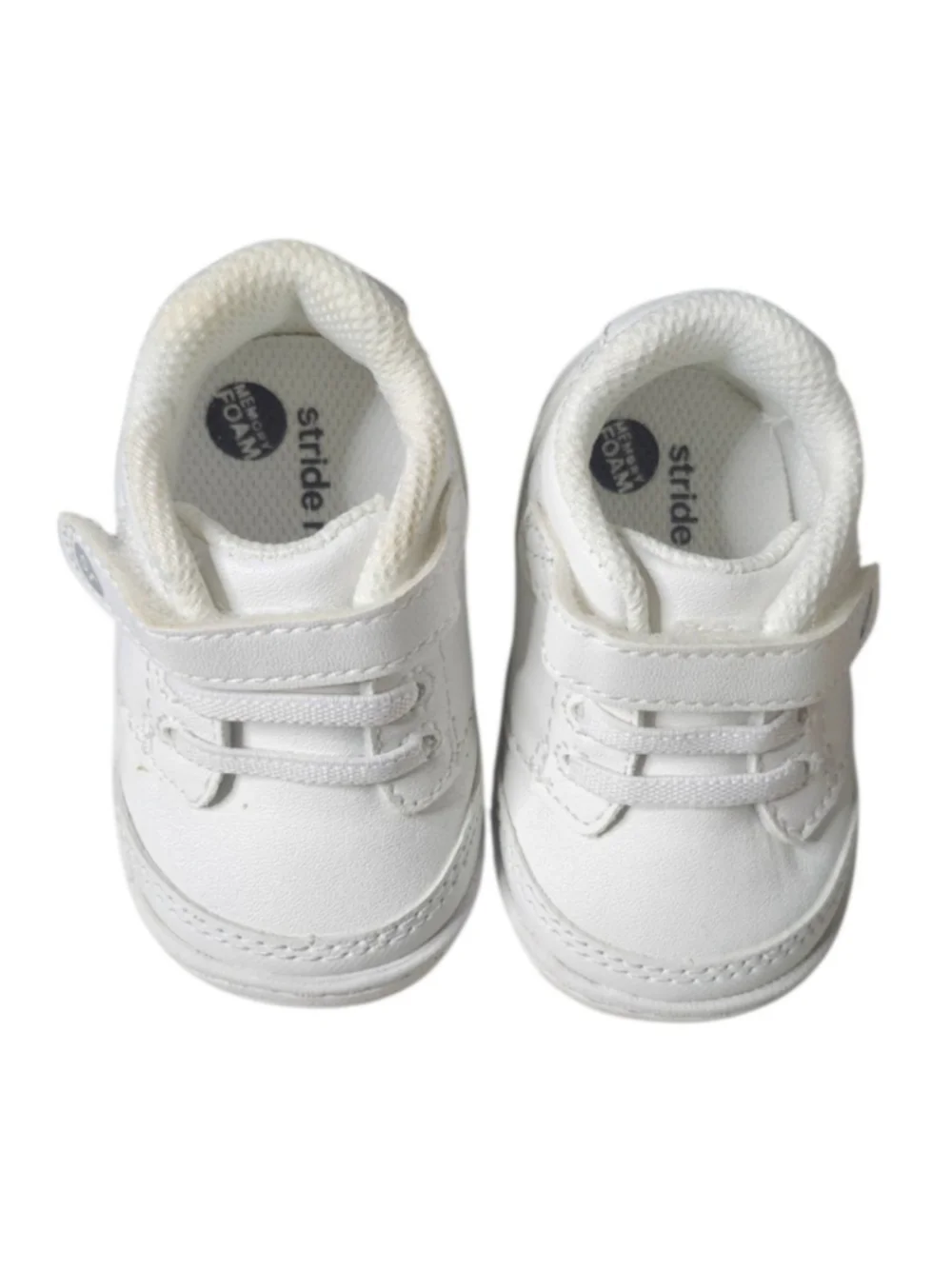 Stride Rite 360 Taye 2.0 Baby White Sneakers Size 2M